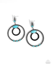 Load image into Gallery viewer, Handcrafted Hero - Black Post Earrings