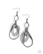 Load image into Gallery viewer, Teardrop Triumph - Black Gunmetal Earrings