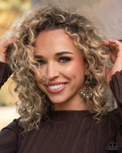 Load image into Gallery viewer, Lattice Legacy - Brown Earrings