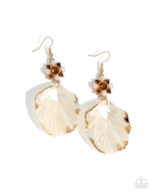 Coastal Candidate - Brown Earrings