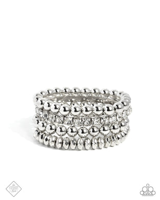 Confined Character - White Bracelets