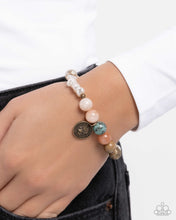 Load image into Gallery viewer, Chic Currency - Orange Stretchy Bracelet