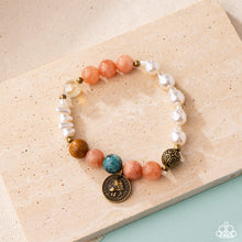 Load image into Gallery viewer, Chic Currency - Orange Stretchy Bracelet