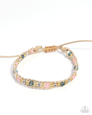 Mesmerizing Motif - Pink Bracelet