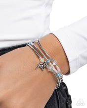 Load image into Gallery viewer, Generational Glitz - Blue Stretchy Bracelets