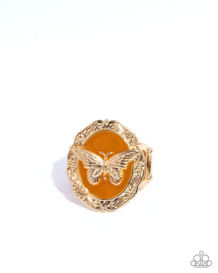 Fluttering Fad - Brown Ring