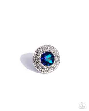 Bedazzled Babe - Blue Ring