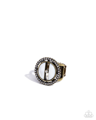 Lavish Looking Glass - Brass Ring