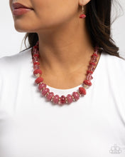 Load image into Gallery viewer, Swift Shimmer - Pink Necklace