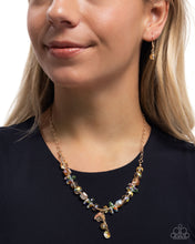 Load image into Gallery viewer, Tasteful Tulip - Orange Necklace