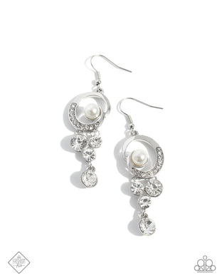 Perfect Paradigm - White Earrings