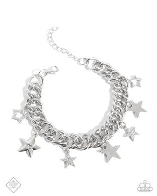 Cosmic Contemporary - White Bracelet