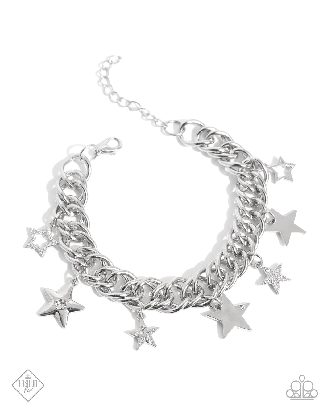 Cosmic Contemporary - White Bracelet