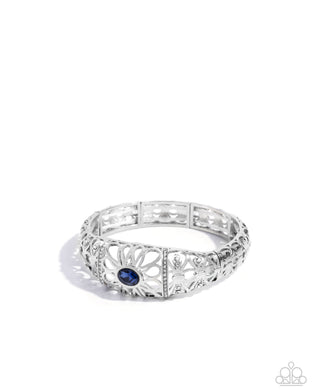 Cultured Creation - Blue Stretchy Bracelet