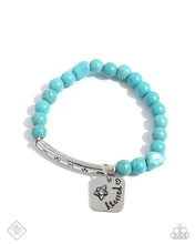 Load image into Gallery viewer, Rustic Reminder - Blue Bracelet