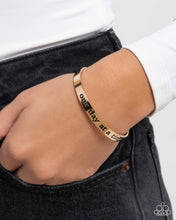 Load image into Gallery viewer, Day By Day Delight - Gold Bracelet