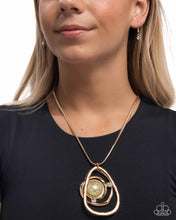 Load image into Gallery viewer, Abstract Advance - Green Necklace