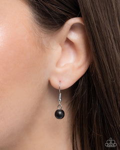 Stony Strength - Black Necklace
