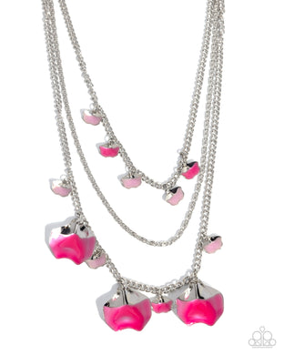 Forward Fashion - Pink Necklace
