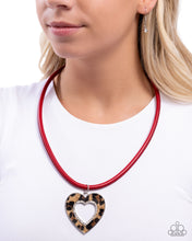 Load image into Gallery viewer, Ferocious Flirt - Red Necklace