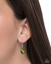 Load image into Gallery viewer, Ribbon Reveal - Green Necklace