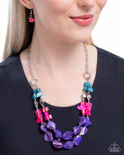 Load image into Gallery viewer, Eclectic Example - Purple Necklace