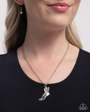 Load image into Gallery viewer, Dazzling-Yard Dash - White Necklace