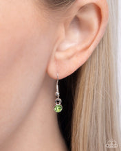 Load image into Gallery viewer, Shimmery Salamander - Green Necklace