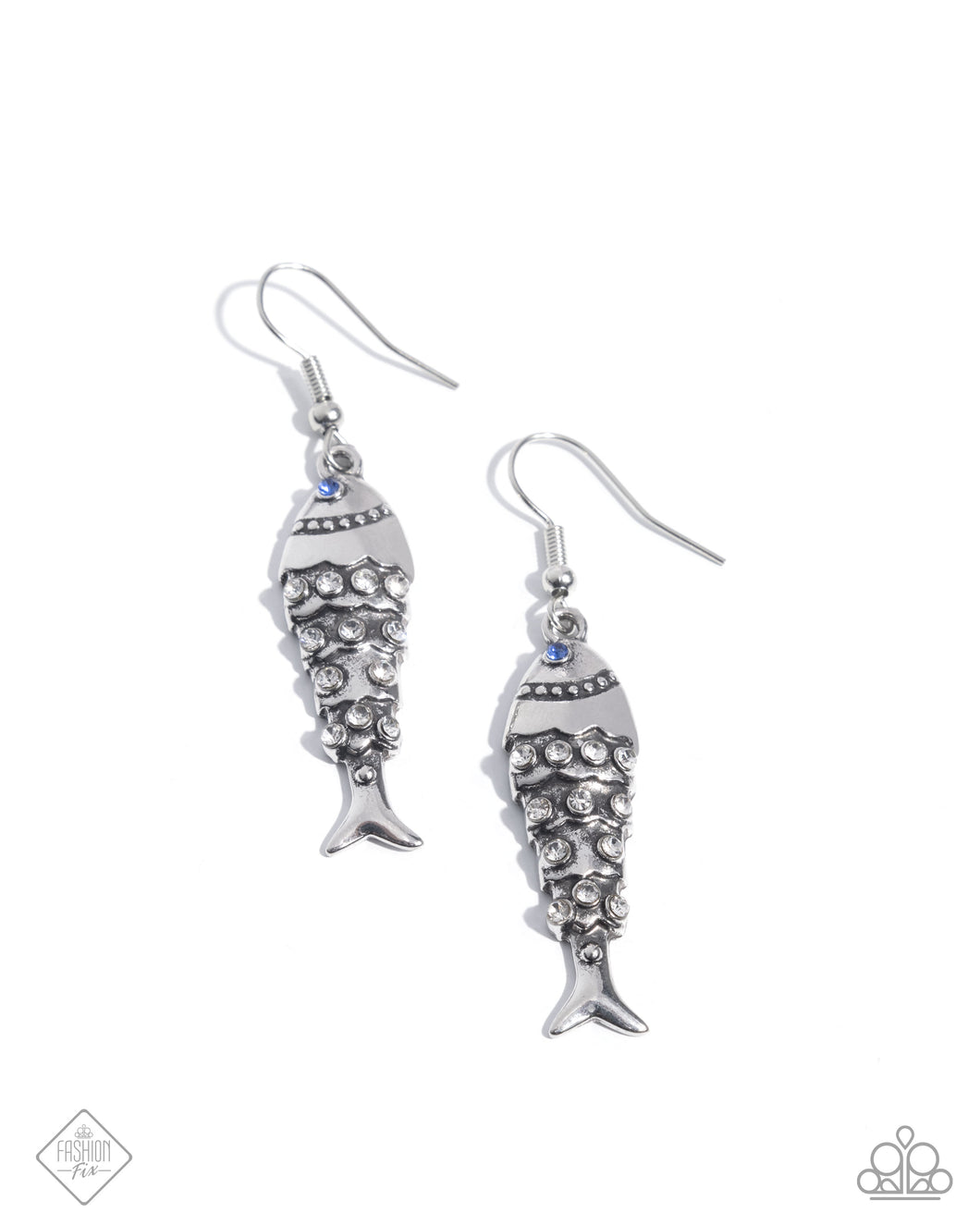 Coastal Cast - Blue Earrings