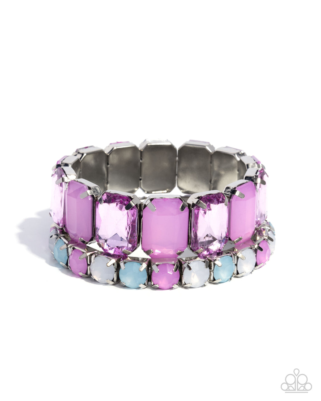 Mismatched Mood - Purple Bracelet