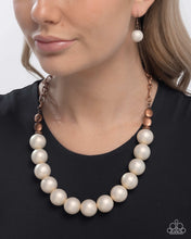 Load image into Gallery viewer, Brushed Backdrop - Copper Necklace