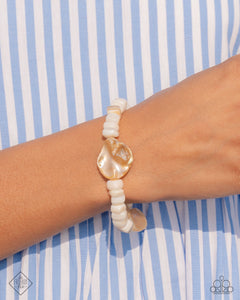 Coastal Caliber - White Bracelet