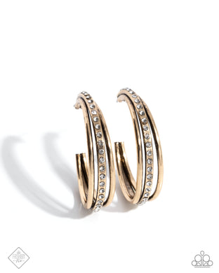Commanding Culture - Gold Hoop Earrings