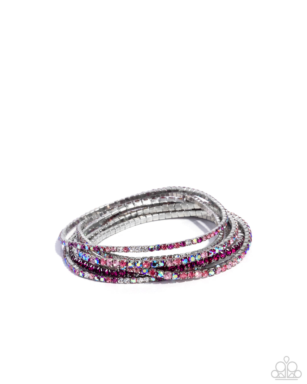 Rhinestone Review - Pink Bracelets