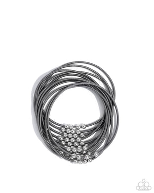 Mechanic Mural - Black Gunmetal Set of Bracelets