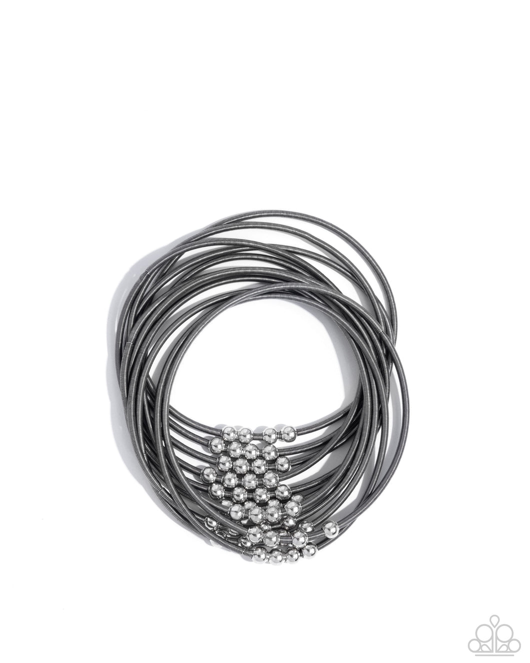 Mechanic Mural - Black Gunmetal Set of Bracelets