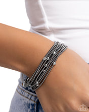 Load image into Gallery viewer, Mechanic Mural - Black Gunmetal Set of Bracelets