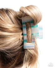 Load image into Gallery viewer, Striped Showcase - Multi Claw Clip