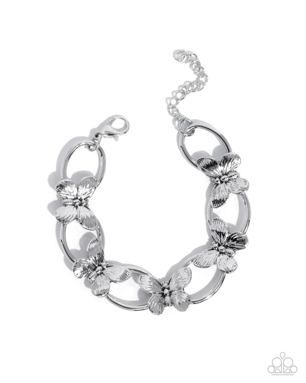 Fluttering Fabrication - Silver Bracelet