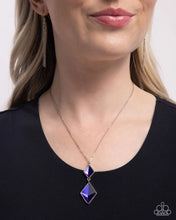 Load image into Gallery viewer, Daily Diamonds - Purple Necklace