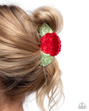 Load image into Gallery viewer, Blooming Baddie - Red Claw Clip