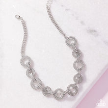 Load image into Gallery viewer, Elegant Embrace - White Choker Necklace