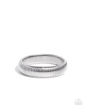 Load image into Gallery viewer, Flashy Fringe - Silver Stainless Steel Bracelet