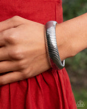 Load image into Gallery viewer, Flashy Fringe - Silver Stainless Steel Bracelet