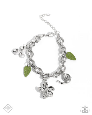 Cottagecore Cameo - Green Bracelet