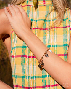 Sailing Through Life - Gold Clasp Bracelet