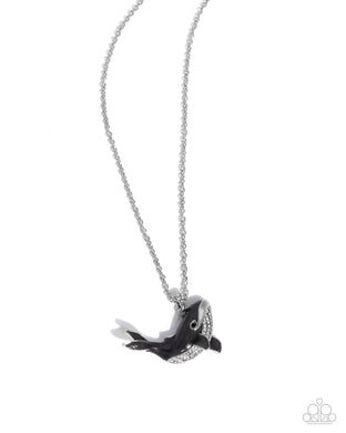 Whale Watching - Silver Necklace