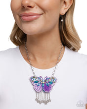 Load image into Gallery viewer, Mayoral Monarch - Purple Necklace