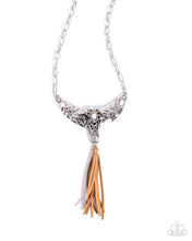 Load image into Gallery viewer, Limitless Longhorn - White Necklace