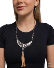 Load image into Gallery viewer, Limitless Longhorn - White Necklace